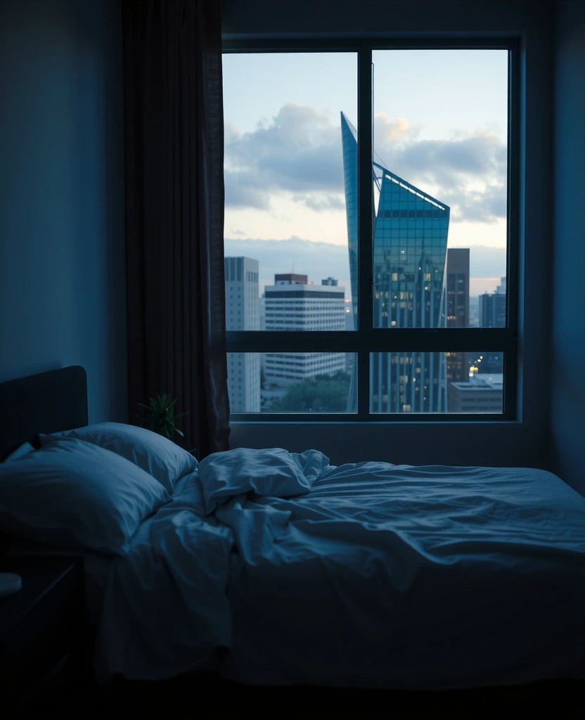 Atmosphère de chambre matinale